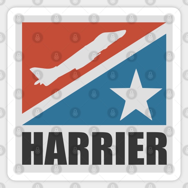 AV-8B Harrier II Sticker by TCP